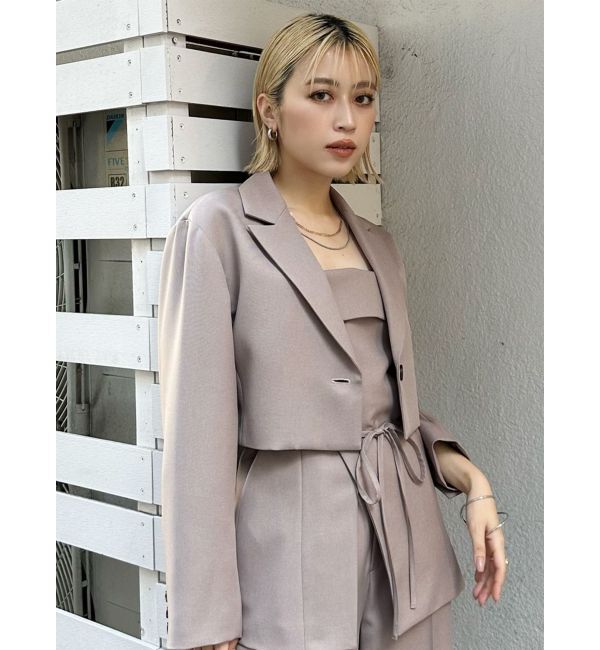 MURUA「パウダーツイルショートジャケット」|その他|