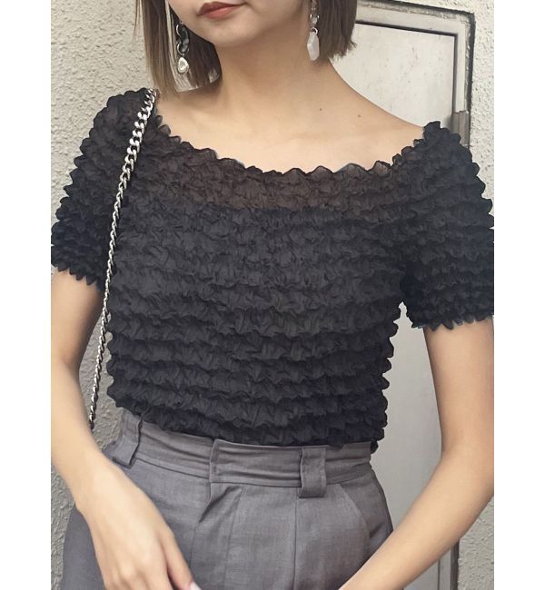 MURUA「アニヴェントップス」|シャツ・ブラウス|ブラック