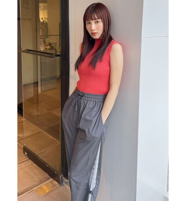 MURUA「メッシュロゴナイロンカーゴフレアパンツ【2way】」|その他|