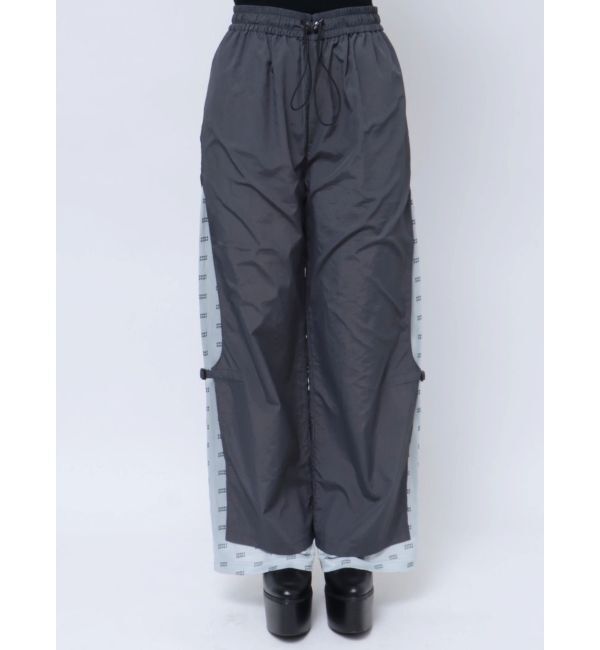 MURUA「メッシュロゴナイロンカーゴフレアパンツ【2way】」|その他|