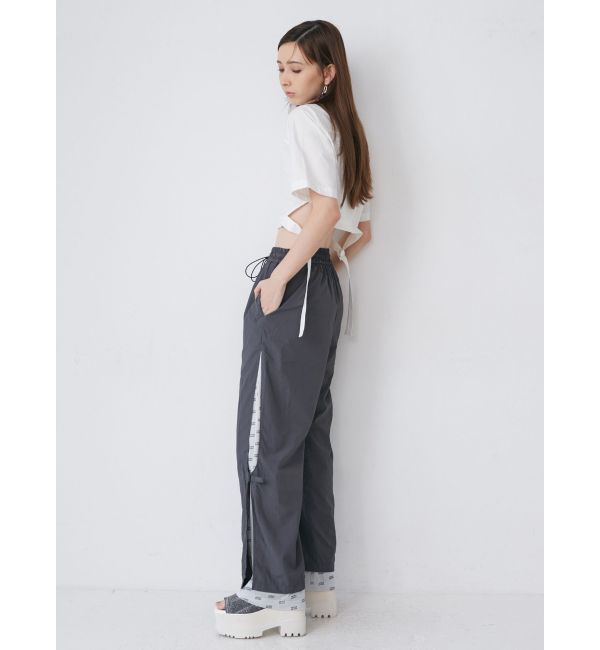 MURUA「メッシュロゴナイロンカーゴフレアパンツ【2way】」|その他|