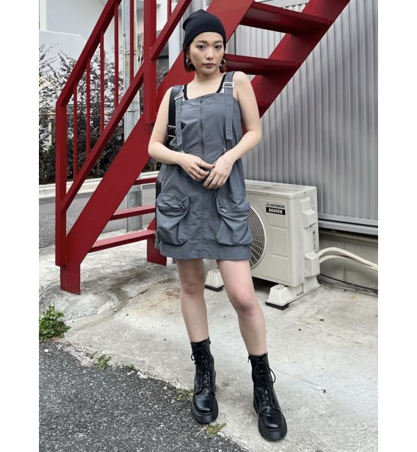 MURUA「カーゴベアミニワンピース」|ワンピース|