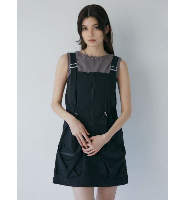 MURUA「カーゴベアミニワンピース」|ワンピース|