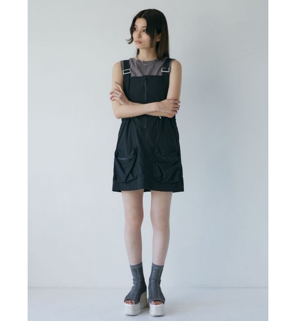 MURUA「カーゴベアミニワンピース」|ワンピース|