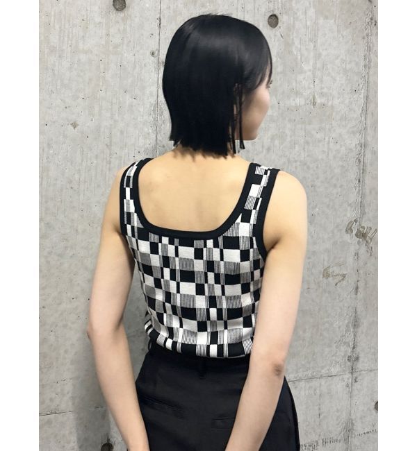 MURUA「ジオメタンクトップ」|タンクトップ|