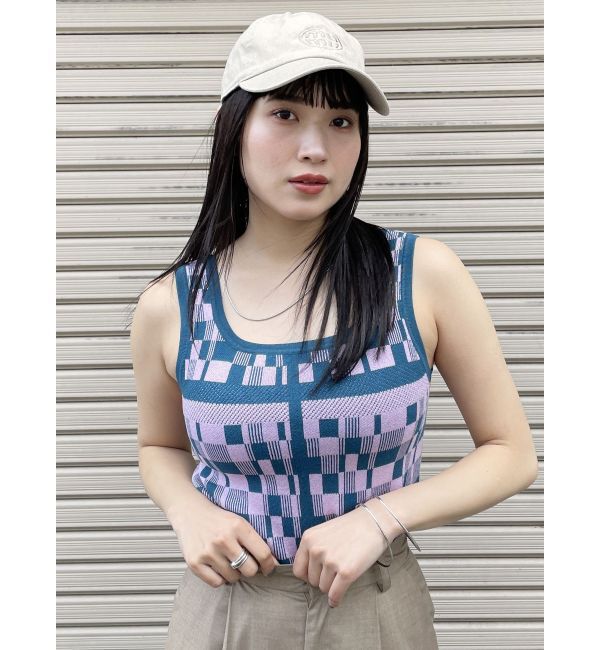 MURUA「ジオメタンクトップ」|タンクトップ|