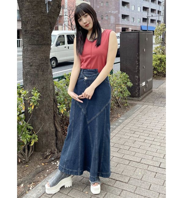 MURUA「2WAYコンパクトカットソー【セット販売対象】」|タンクトップ|