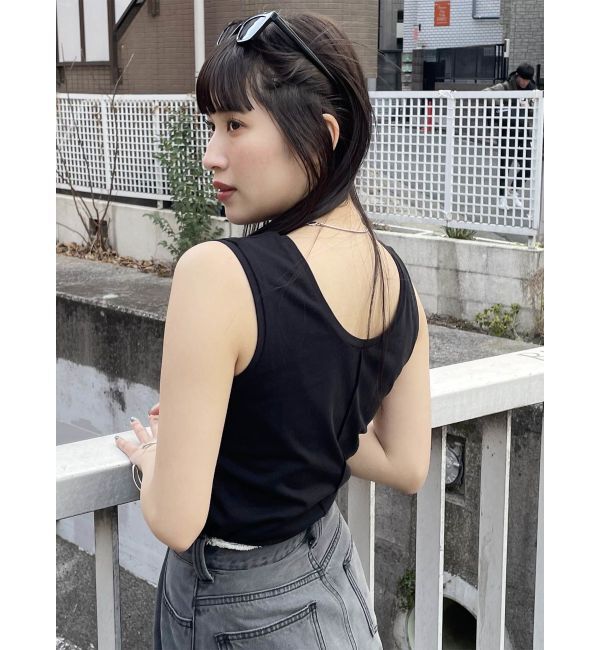 MURUA「2WAYコンパクトカットソー【セット販売対象】」|タンクトップ|