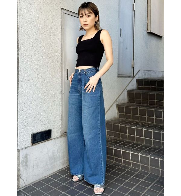 MURUA「クロップトスクエアニットタンク」|ニット・セーター|