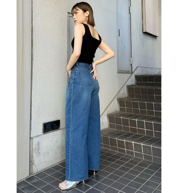 MURUA「クロップトスクエアニットタンク」|ニット・セーター|