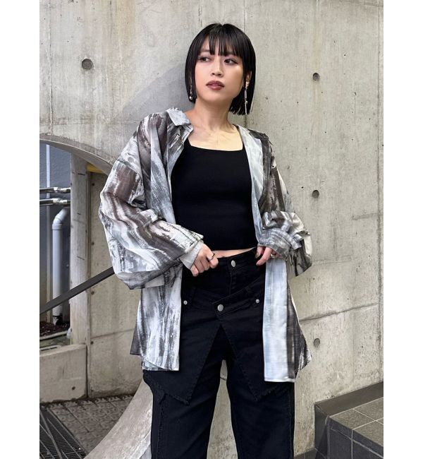 MURUA「クロップトスクエアニットタンク」|ニット・セーター|