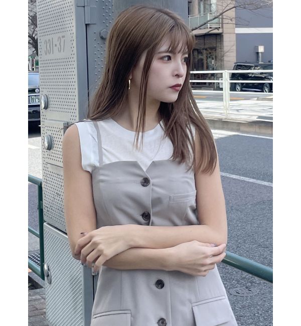 MURUA「セミシアーノースリカットトップス」|Tシャツ・カットソー|