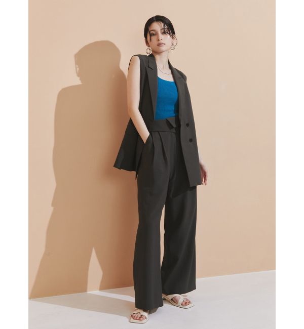 MURUA「スクエアミニマルタンク」|ニット・セーター|