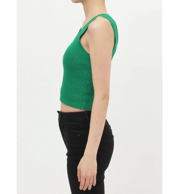 MURUA「スクエアミニマルタンク」|ニット・セーター|