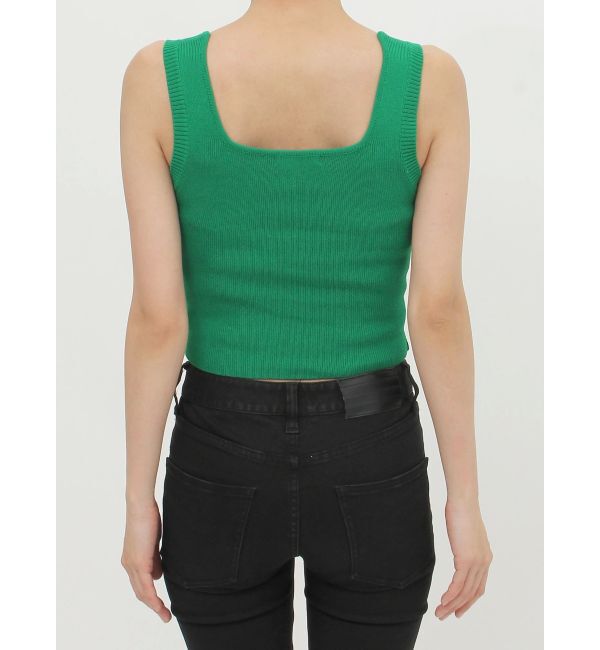 MURUA「スクエアミニマルタンク」|ニット・セーター|