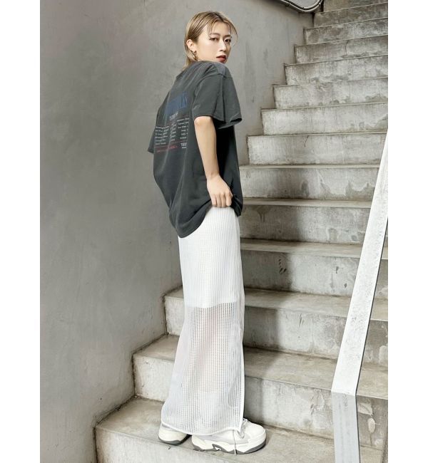 MURUA「シースルーメッシュスカート」|スカート|