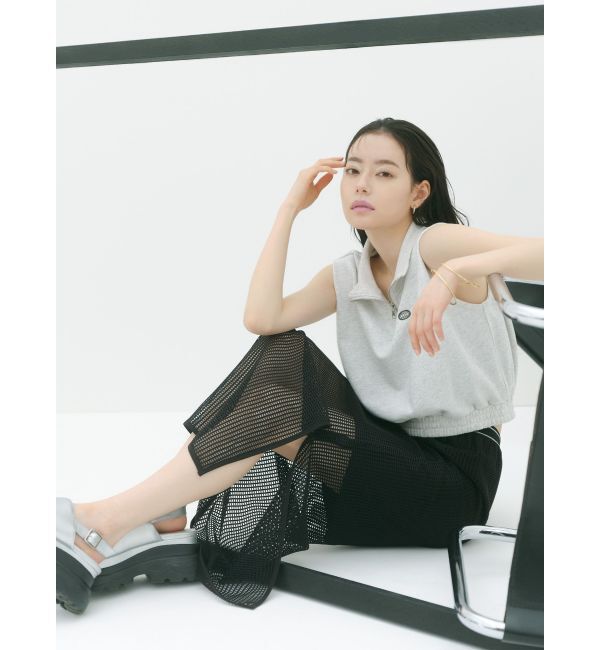 MURUA「シースルーメッシュスカート」|スカート|