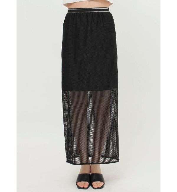 MURUA「シースルーメッシュスカート」|スカート|