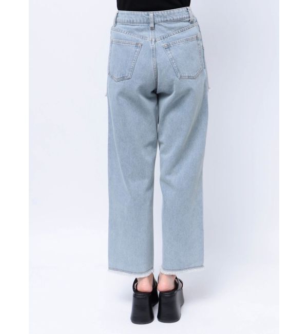 MURUA「スカートレイヤードデニム」|デニム|