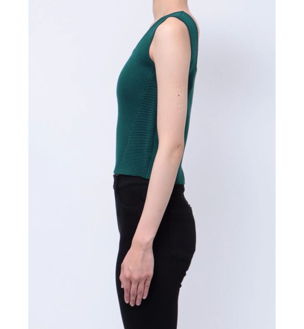 MURUA「デザインリブタンク」|ニット・セーター|