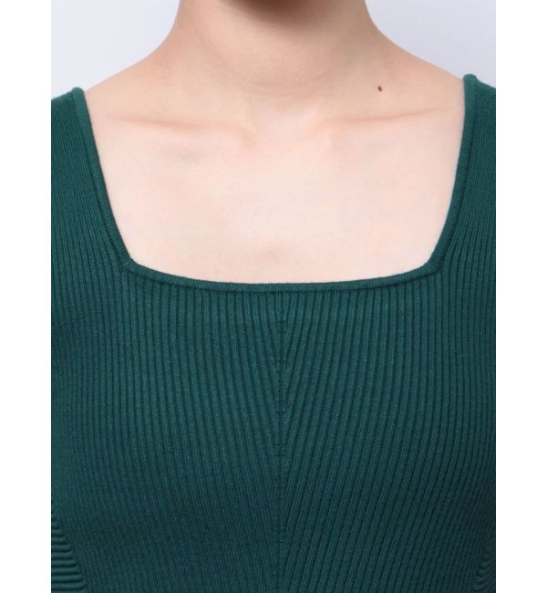 MURUA「デザインリブタンク」|ニット・セーター|