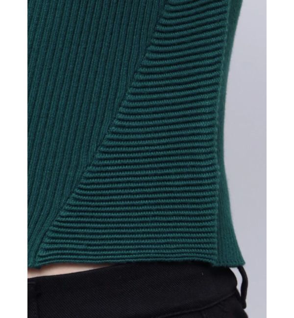 MURUA「デザインリブタンク」|ニット・セーター|