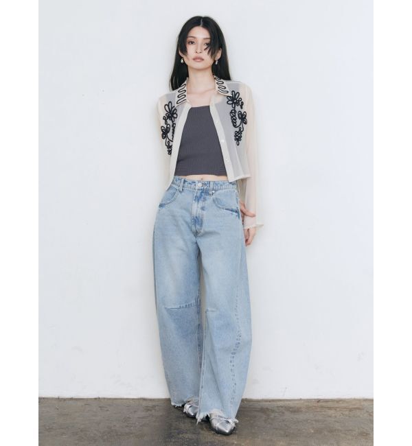 MURUA「デザインリブタンク」|ニット・セーター|