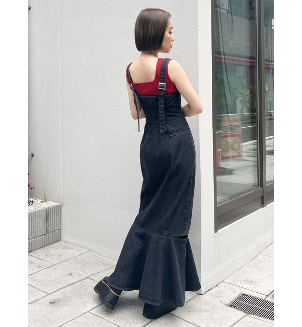 MURUA「デザインリブタンク」|ニット・セーター|