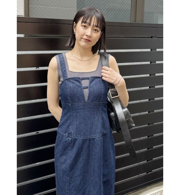 MURUA「デザインリブタンク」|ニット・セーター|