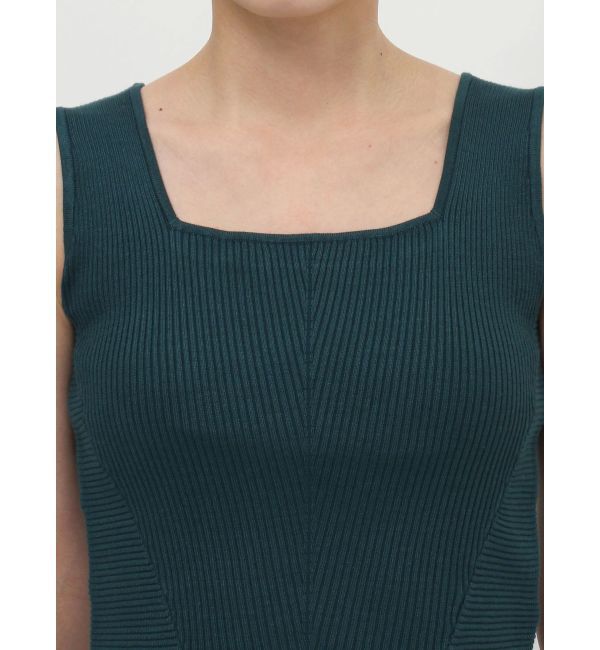 MURUA「デザインリブタンク」|ニット・セーター|