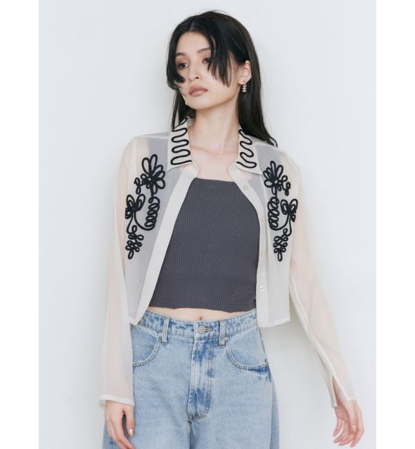 MURUA「デザインリブタンク」|ニット・セーター|