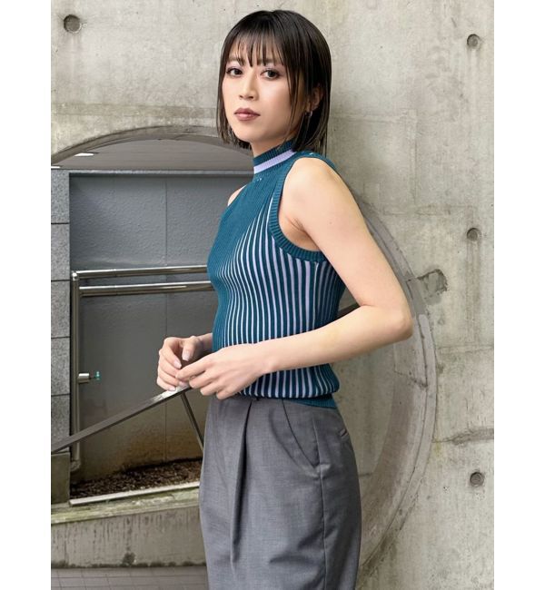 MURUA「ミニマルストライプニット」|ニット・セーター|