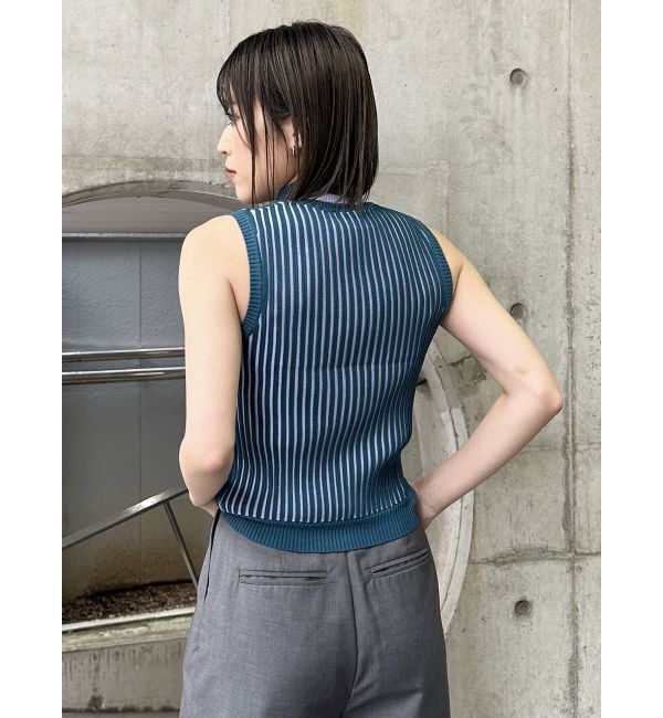 MURUA「ミニマルストライプニット」|ニット・セーター|