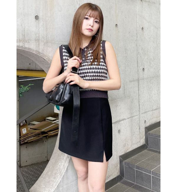 MURUA「スリットミニスカート」|スカート|
