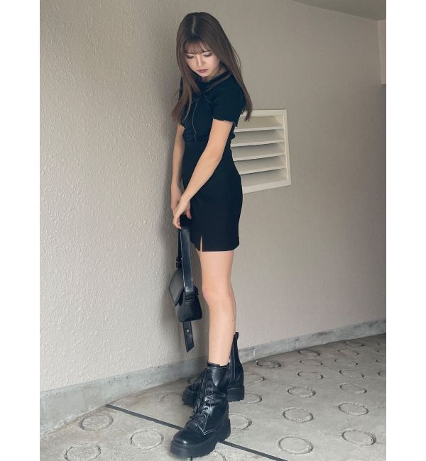 MURUA「スリットミニスカート」|スカート|