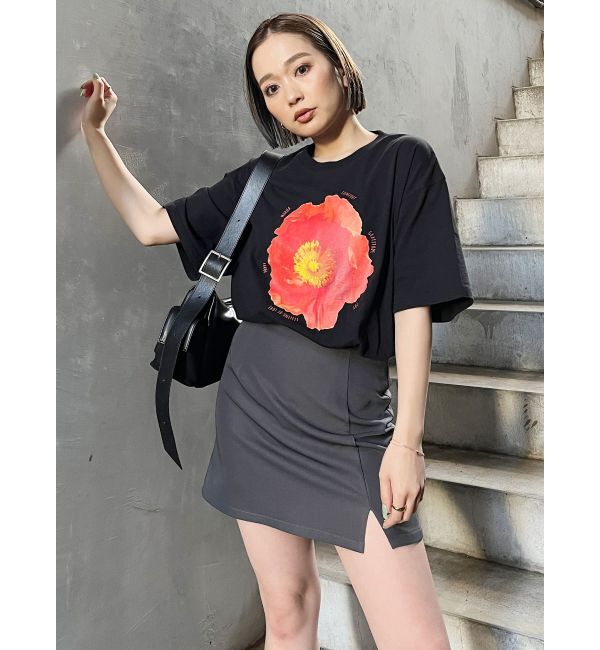 MURUA「スリットミニスカート」|スカート|