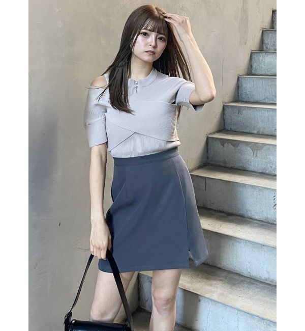 MURUA「スリットミニスカート」|スカート|