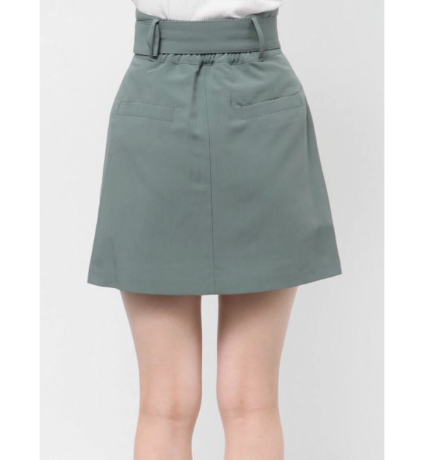 MURUA「ハイウエストベルトミニスカート」|スカート|