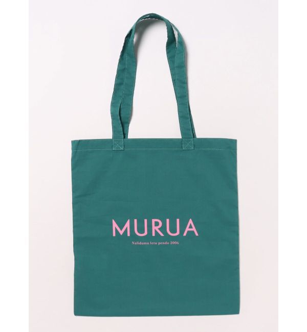 MURUA「ロゴトートバッグ」|その他|ダークグリーン