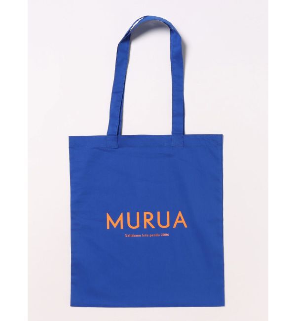 MURUA「ロゴトートバッグ」|その他|ブルー