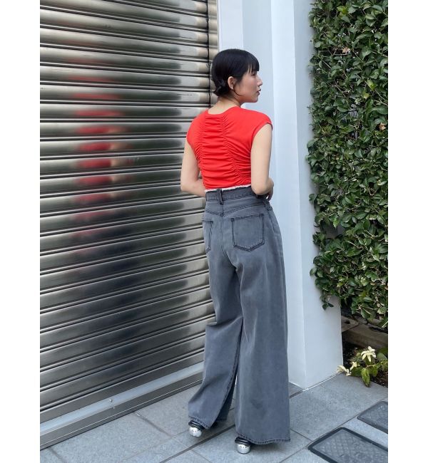 MURUA「ランダムシャーリングトップス」|Tシャツ・カットソー|