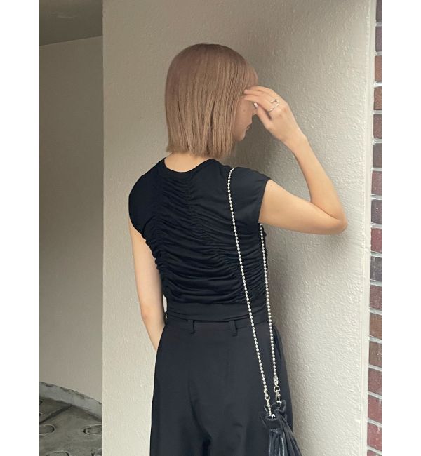 MURUA「ランダムシャーリングトップス」|Tシャツ・カットソー|