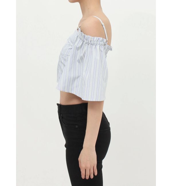 MURUA「オフショルクロップドブラウス」|シャツ・ブラウス|