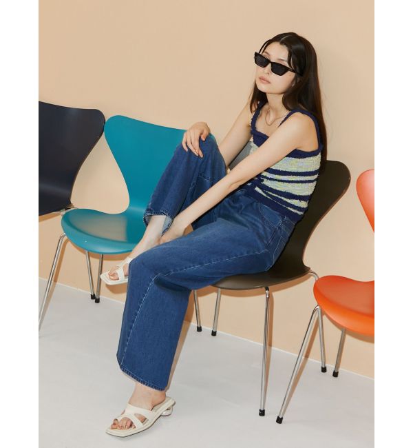 MURUA「ボーダーキャミ」|キャミソール|