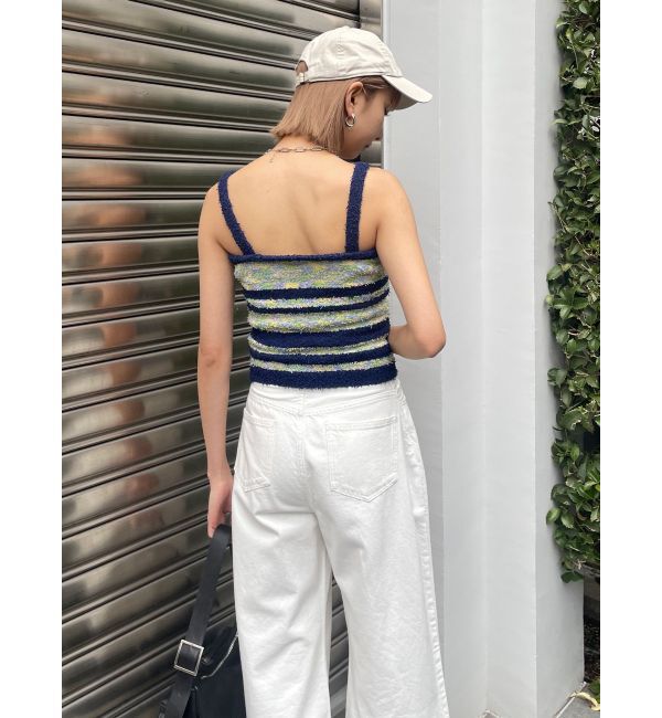 MURUA「ボーダーキャミ」|キャミソール|