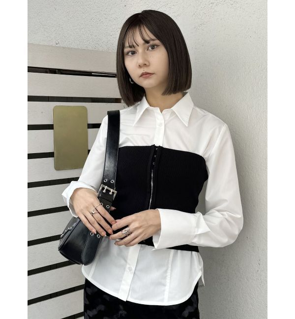 MURUA「フロントホックニットビスチェ」|ニット・セーター|