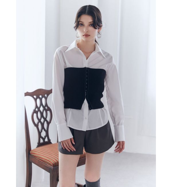 MURUA「フロントホックニットビスチェ」|ニット・セーター|