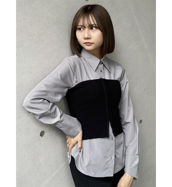 MURUA「フロントホックニットビスチェ」|ニット・セーター|