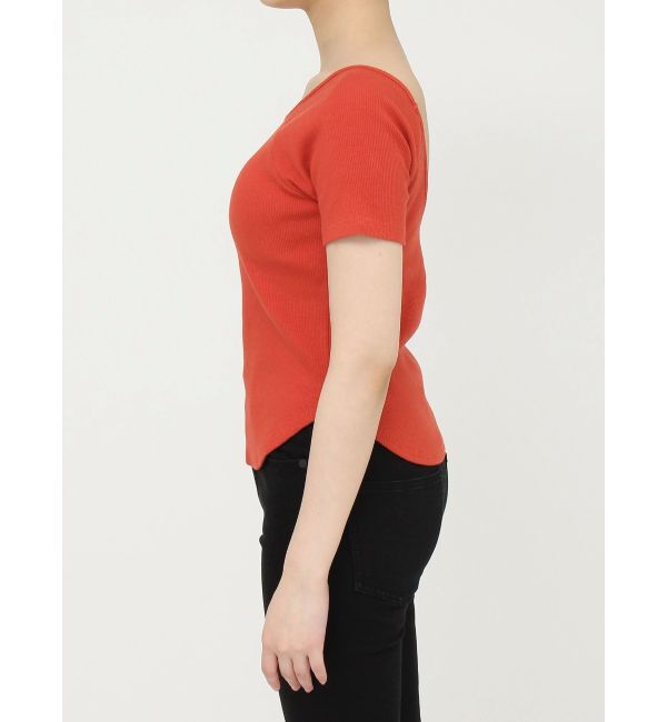 MURUA「バックシャンリブカットソー」|Tシャツ・カットソー|