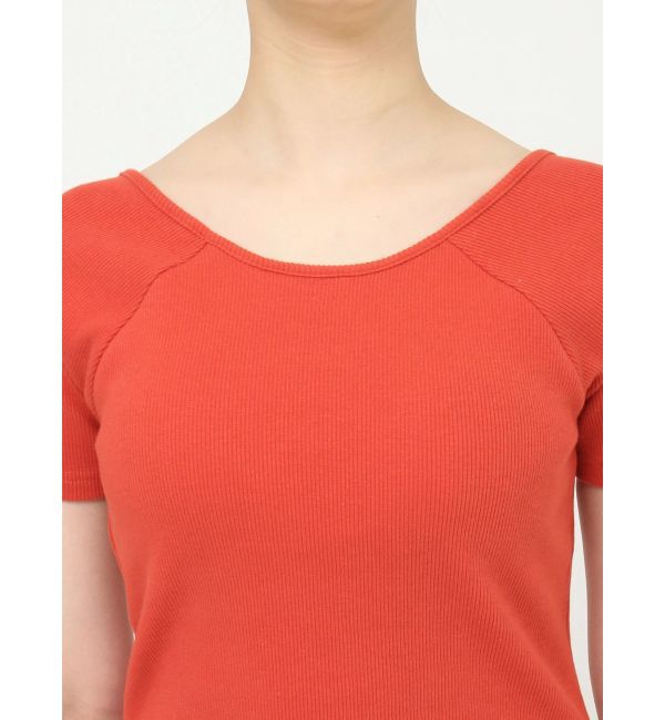 MURUA「バックシャンリブカットソー」|Tシャツ・カットソー|